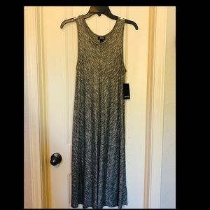 Gray cotton dress